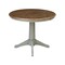 International Concepts Round 36 in Rd Top Pedestal Table, Dining Height, Hickory/Stone, 36 W, 36 L, 29.9 in H, Wood K41-36RT-27B - alternate 2